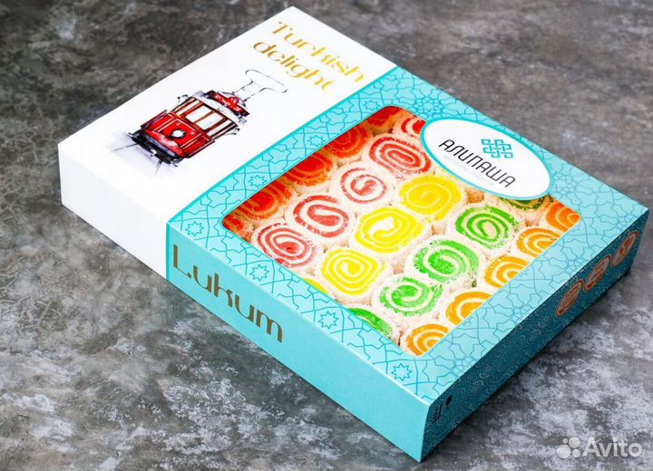 Лукум турецкий 160 г LKM-9169