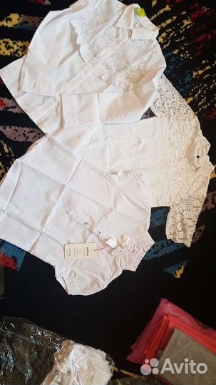 Блузка белая