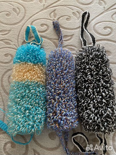 Мочалка ручной работы