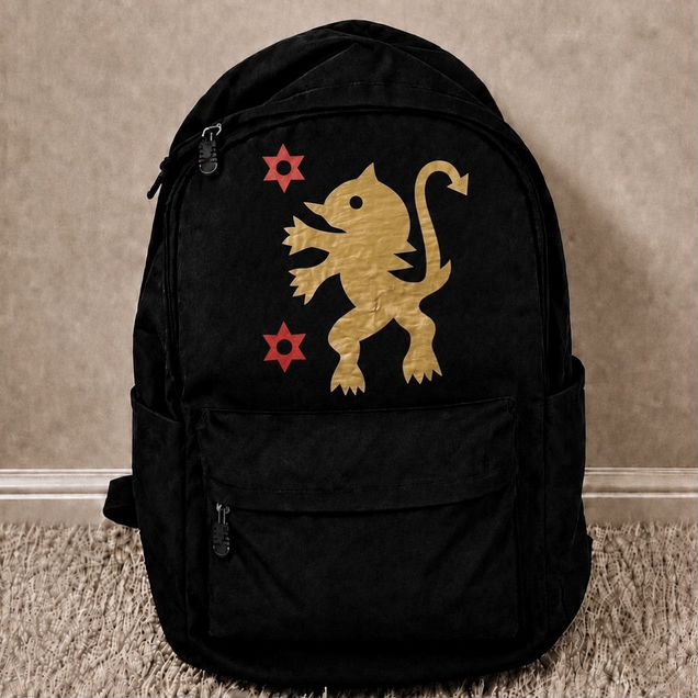 Рюкзак Walter Van Beirendonck AW15 lion архив