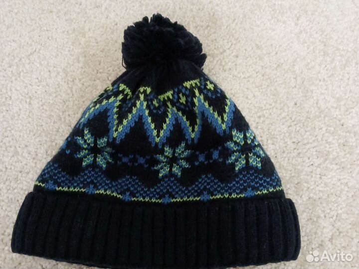 Шапка демисезонная для мальчика 50-52