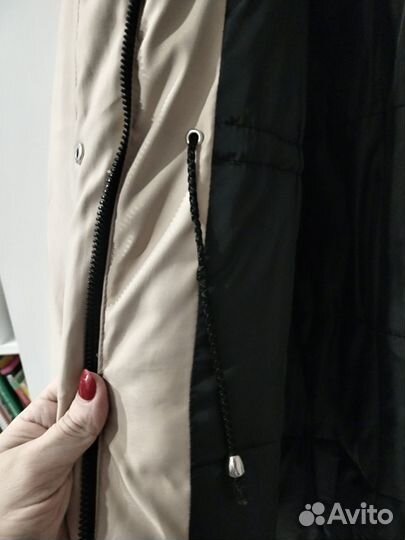 Куртка парка утеплённая