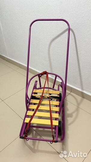 Санки на колесах