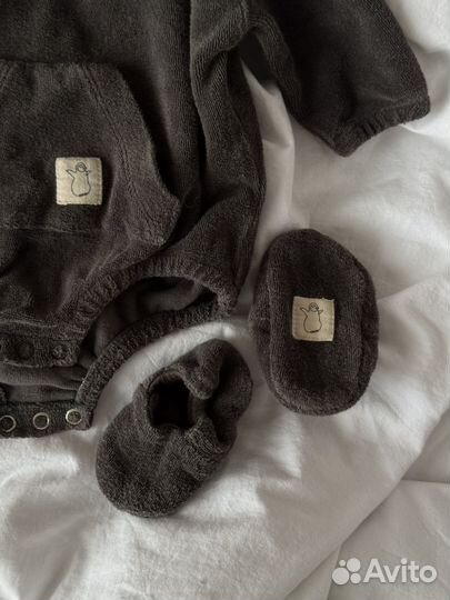 Боди чепчик моксы awww terry