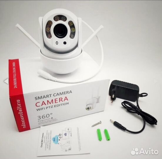Поворотная камера Wi-Fi, HD Smart Camera 8 Мп