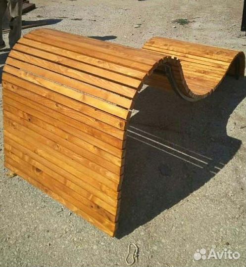 Лежак парковый, шезлонг