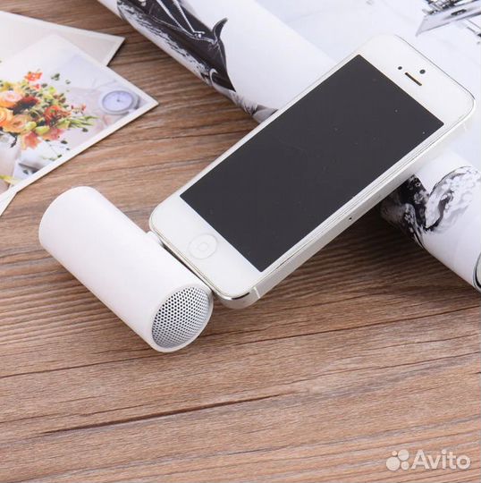 Мини колонка для усиления звука устройств 3.5 мм