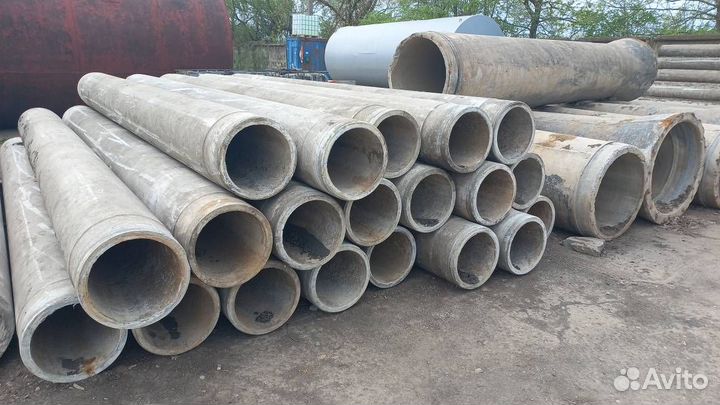 Труба асбестовая на заезд 400 длина 4 метров