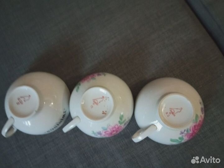 Чашки чайные Дулево