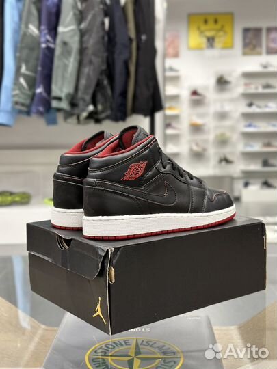 Air Jordan 1 Mid Mountain Bred Оригинал