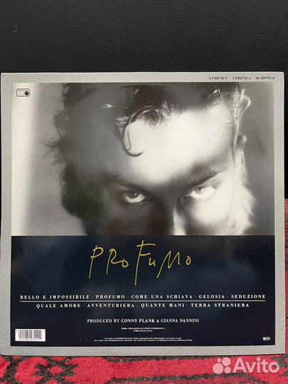 Gianna Nannini Profumo 1986 Germany винил