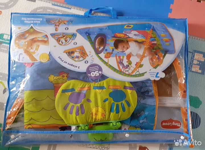 Развивающий коврик для ползания