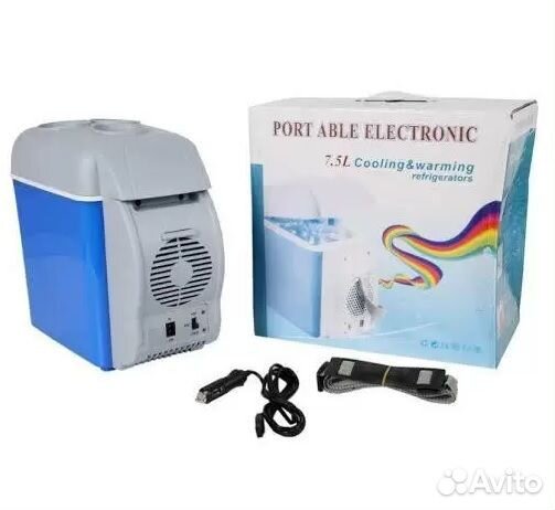 Автомобильный мини холодильник / нагреватель 7,5 л