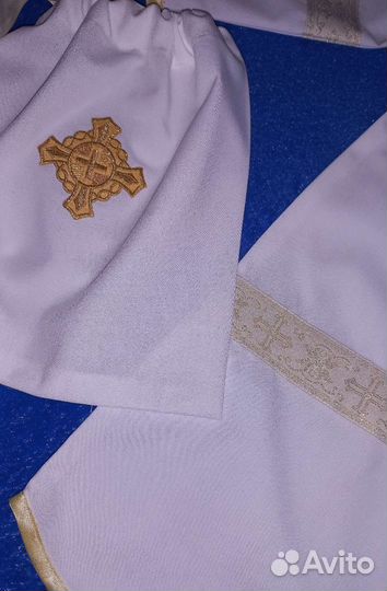 Крестильный набор, рубашка для крещения