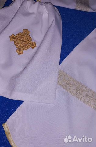 Крестильный набор, рубашка для крещения