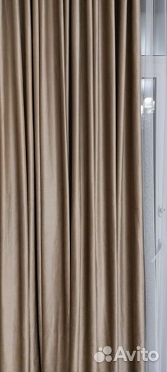 Шторы готовые новые ткань бархат