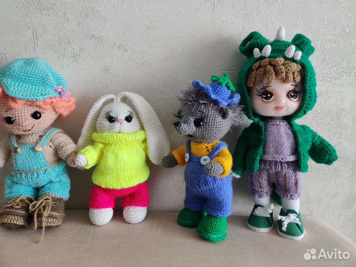 Мягкие игрушки ручной работы(малыши для души)