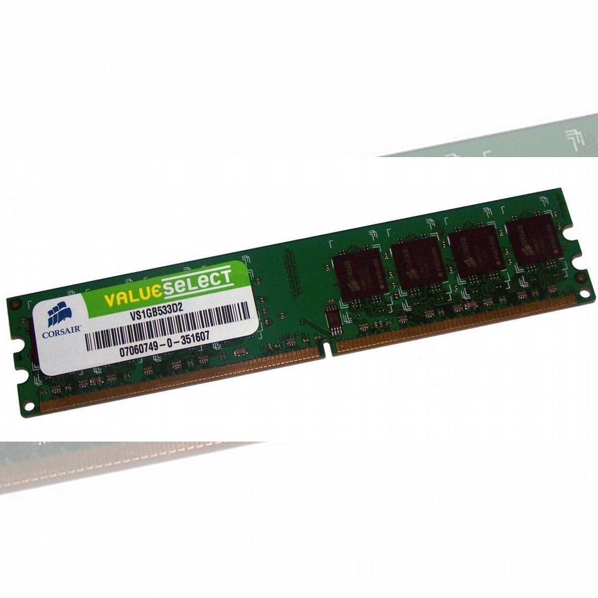 [VS1GB533D2] Оперативная Память Corsair Ddr2 1gb Vs1gb533d2