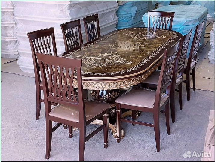 Кухонный стол раскладной белый