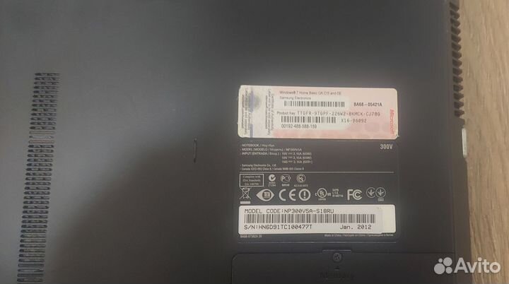 Ноутбук Samsung NP300V5A