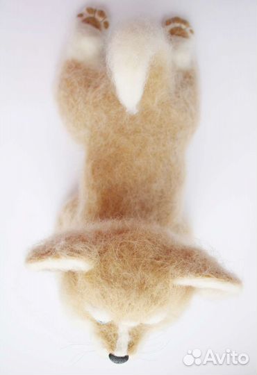 Щенок хаски ручной работы