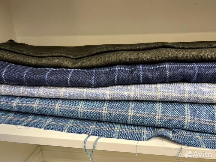 Лен костюмный Kiton