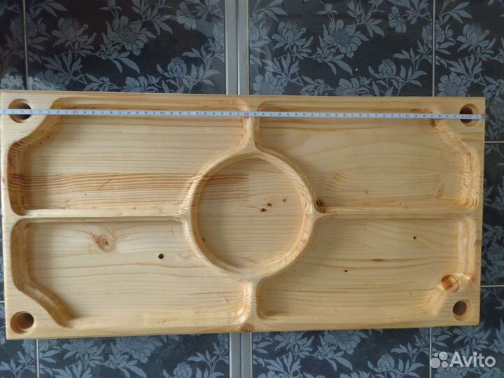 Менажница деревянная/поднос/ подарок ручная работа