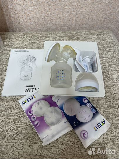 Молокоотсос ручной avent новый