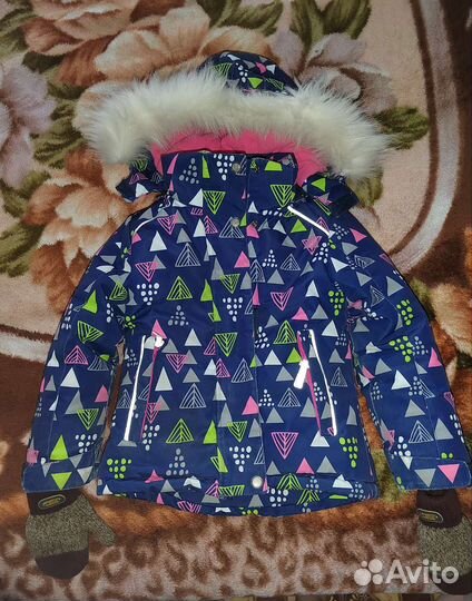Зимний костюм для девочки