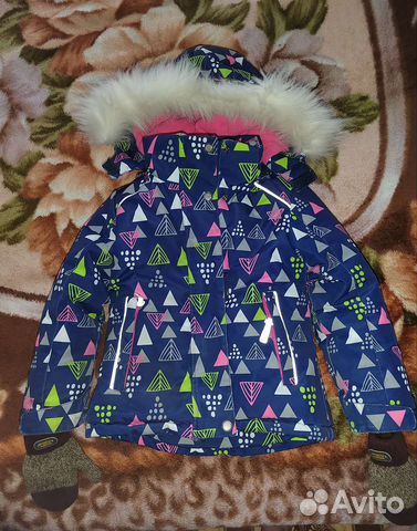 Зимний костюм для девочки