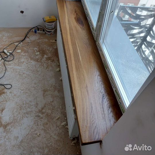 Подоконник из дерева