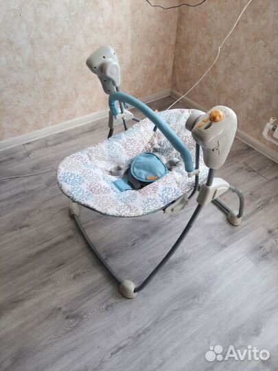 Детские электронные качели