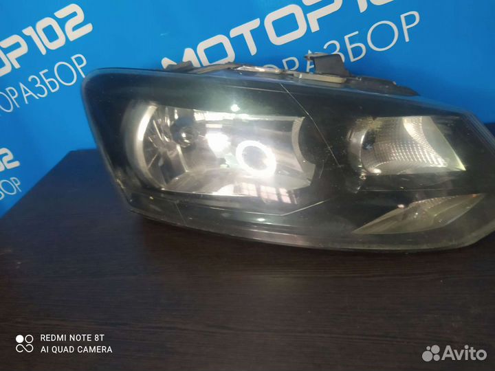 Правая фара VW Polo 5 / Фольцваген Поло / Volkswag