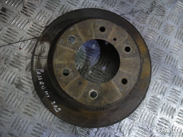 Диск тормозной Pajero (00-06) зад б\у