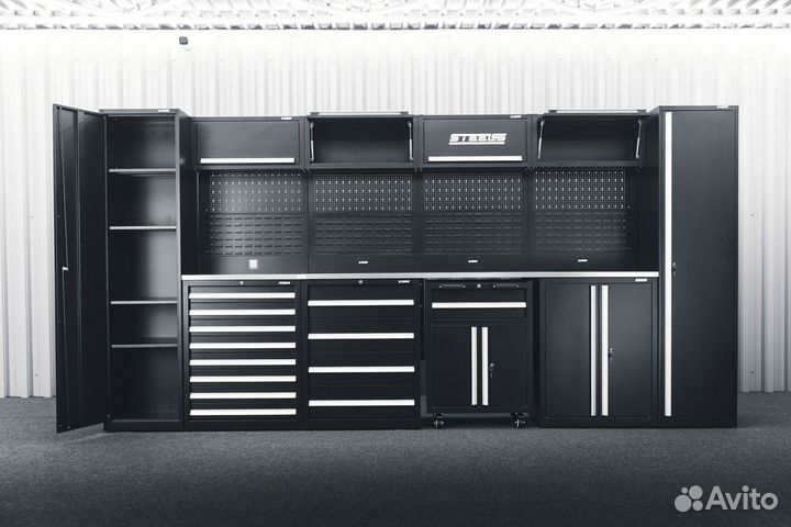 Набор Металлической системы хранения. В стиле Лофт Арт. CUU