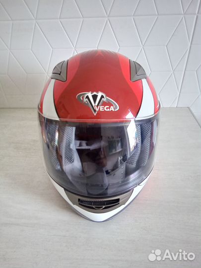 Мотошлем Vega S очень красивый в идеальном