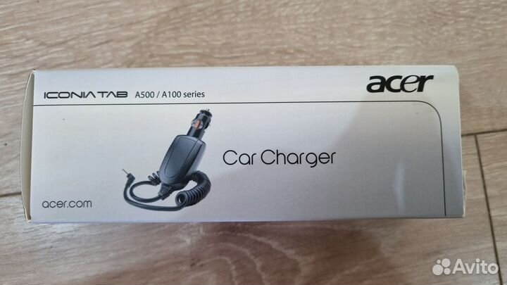 Зарядное устройство автомобил Iconia Tab A500/A501