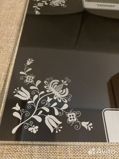 Весы электронные черные zelmer ty 34Z012LE