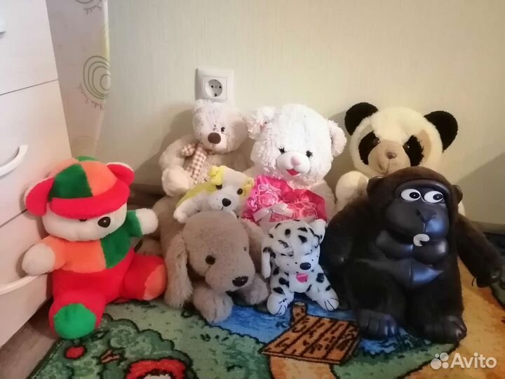 Мягкие игрушки пакетом
