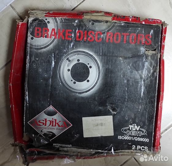 Диск тормозной передний ashika для honda accord