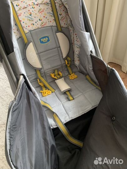Санки коляска ника kids