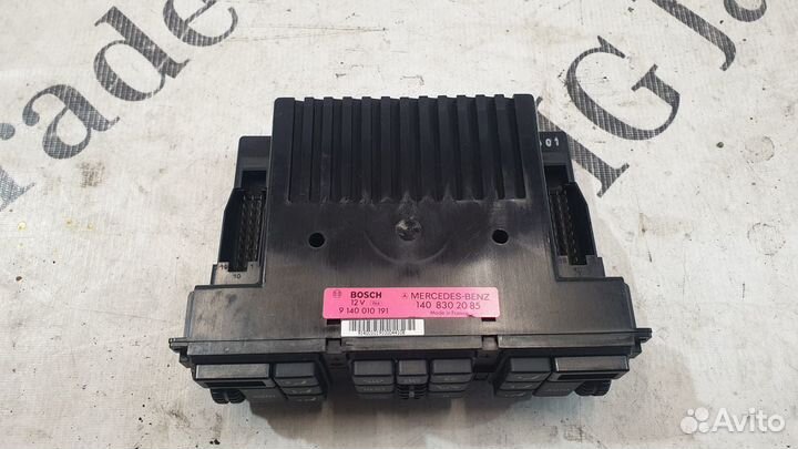 Блок управления климат контролем на Mercedes W140