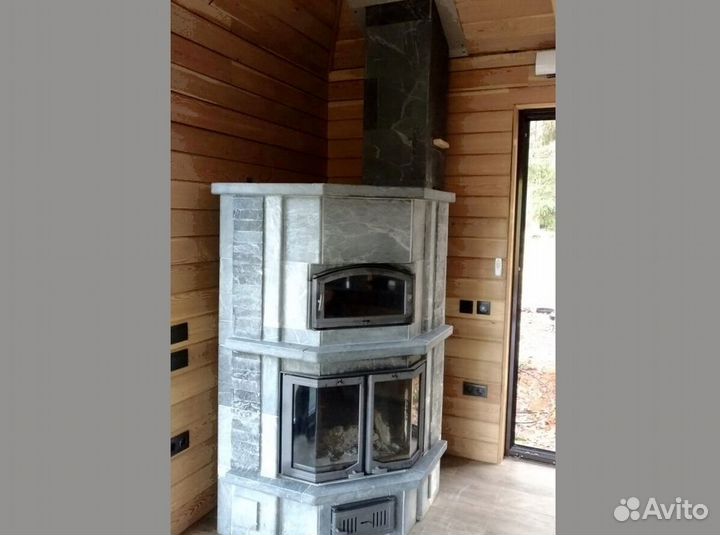 Печь камин финская технология