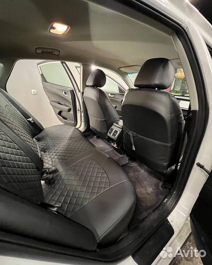 Авточехлы из экокожи KIA Optima