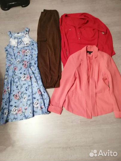 Большой пакет одежды 42 44