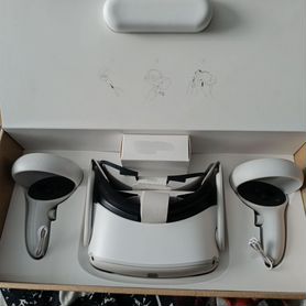 Oculus quest 2 128gb + комплект к очкам