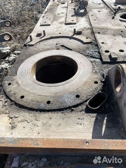 Платформа поворотная экг-5, рама 1080.08.01-3сб