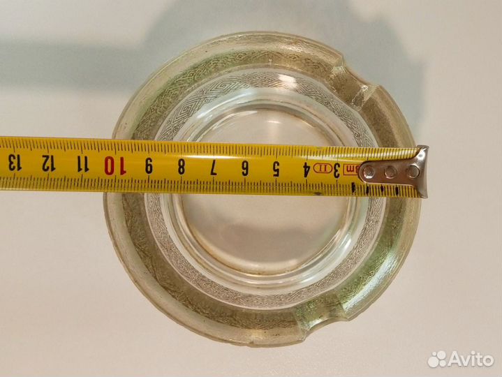 Пепельница Винтаж с рисунком