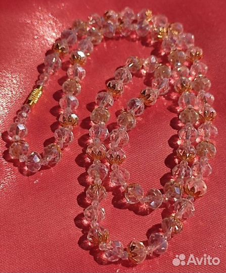 Бусы винтажные новые