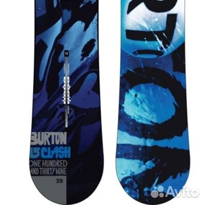 Новый сноуборд Burton Clash + крепления Custom